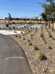 Commercial landscaping in Tracy