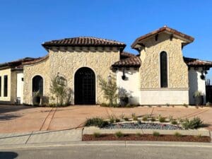 Residential landscaping in Fresno