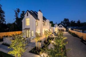 Residential landscaping in Clovis