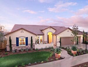 Residential landscaping in Fresno