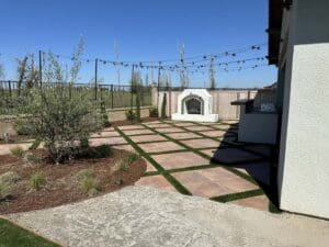 Residential landscaping in Madera