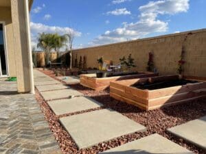 Residential landscaping in Madera