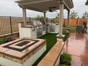 Residential landscaping in Madera