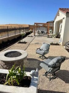 Residential landscaping in Madera